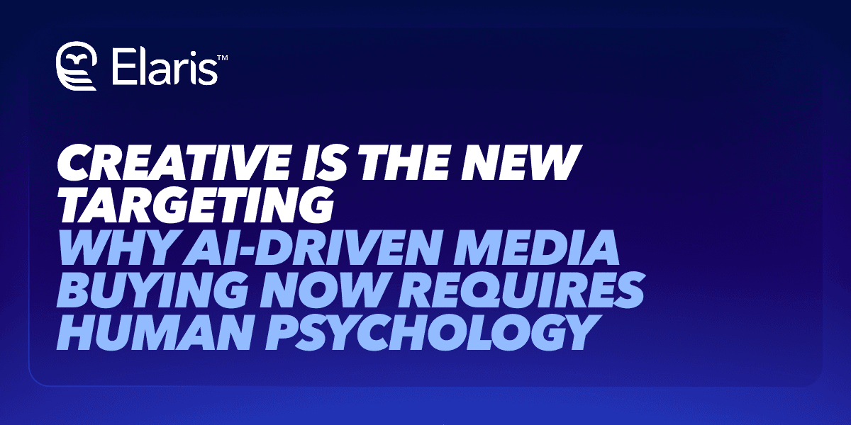 Creative Is the New Targeting