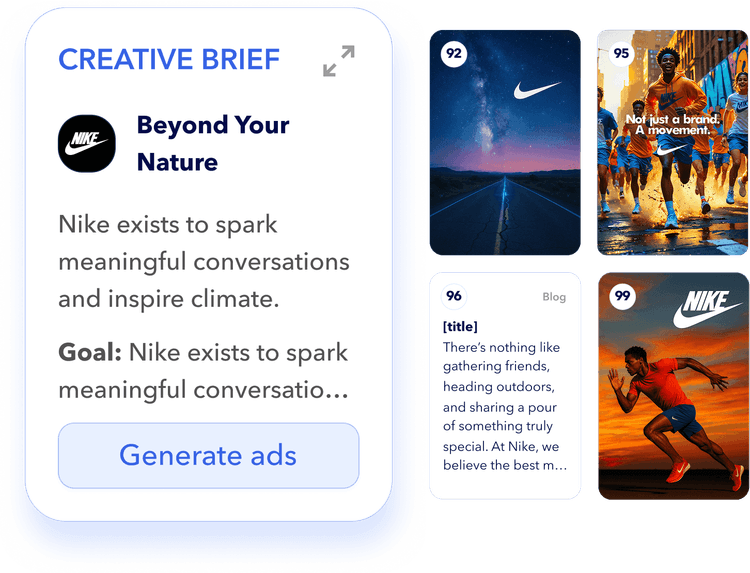 Generate Creatives and Content